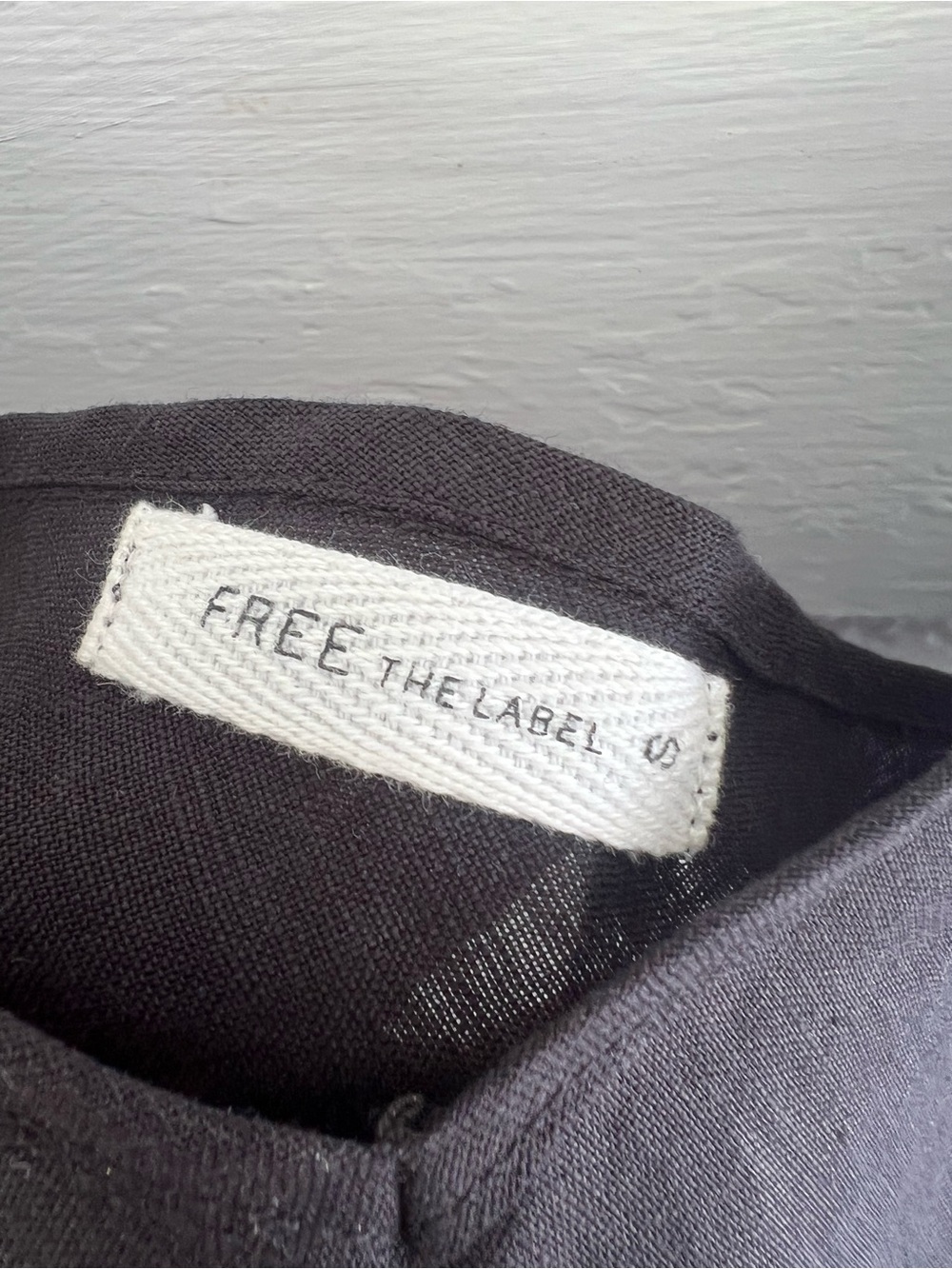 Amalfi Black Linen Bias-Cut Slip Dress - Like New - Picture 10 of 12